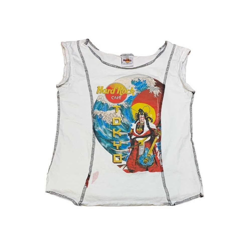 Vintage Hard Rock Cafe Tokyo Sleeveless Tank Top Size Large